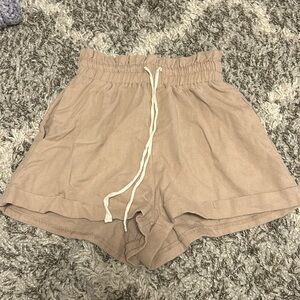 Paper bag shorts
